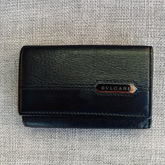 Bulgari key case leather black - Picture 1 of 5